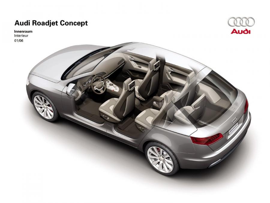 Схема Audi Roadjet Concept 2006 года  (фото 26 из 27)